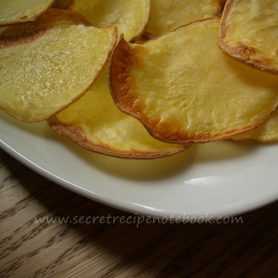 Homemade Baked Potato Chips