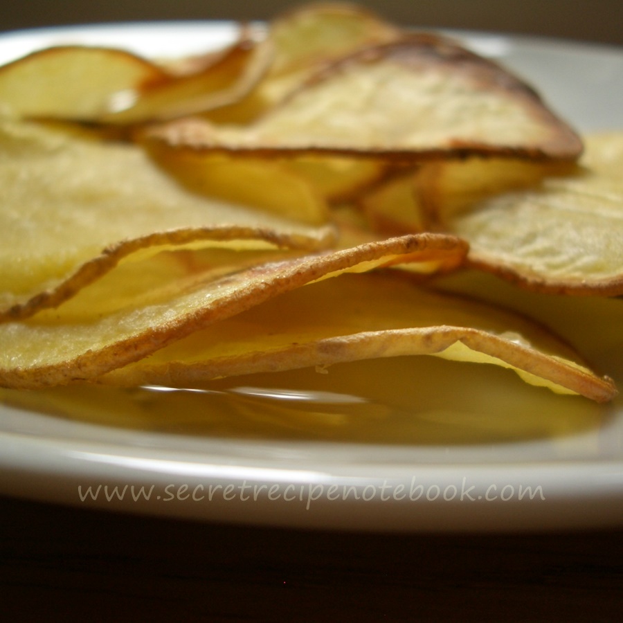 Homemade Baked Potato Chips