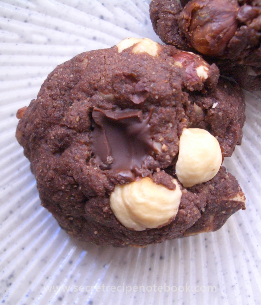 Double Chocolate Hazelnut Cookies Flavorful And Delicious 