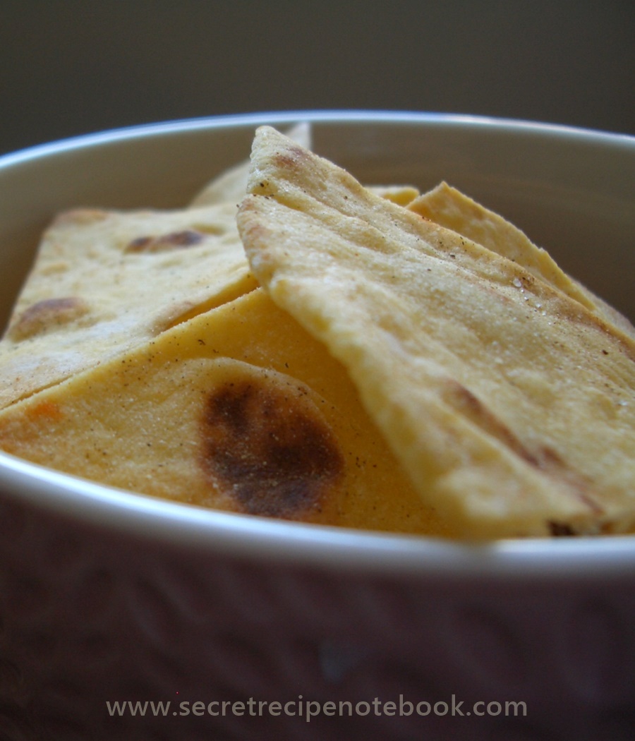 Baked Tortilla Chips  Secret Recipe Notebook